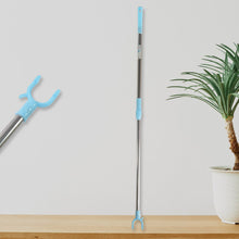 Stainless Steel Telescopic Pole Clothes Hooks Hanger (1 Pc / 1 Mtr.) the24kgal