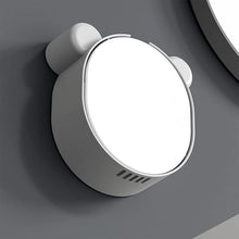 Plastic Cute Panda Soap Box – Wall Mounted Flip-Top Drain Soap Case (1 Pc) the24kgal