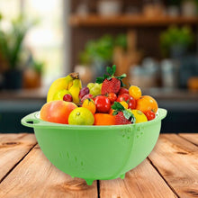 Apex Smart Basket 3in1 Multiuse Fruit And Vegetable Bowl  (1 Pc / Mix Color) the24kgal