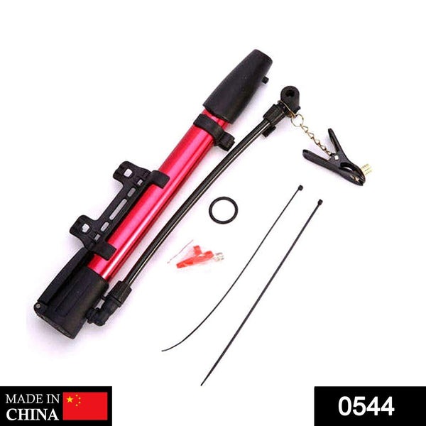 Aluminum Mini Bicycle Air Pump (Multicolor) the24kgal