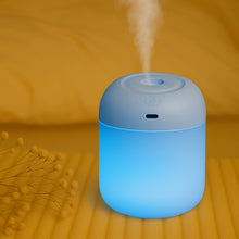 Portable Mini USB Humidifier with Light, Cool Mist & Essential Oil Diffuser (250ML) the24kgal