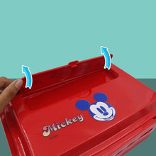 Cartoon Printed 4 Compartment Insulated Lunch Box Stainless Steel |Tiffin Box for Boys, Girls, School & Office Men for Microwave  Freezer Safe Adult Children Food Container (1 Pc) the24kgal