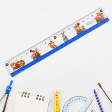 Cartoon Printed Plastic Ruler 20 cm (1 Pc) the24kgal