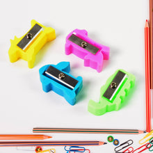 Plastic Small Cute Pencil Sharpener (1 Pc / Mix Design & Color) the24kgal