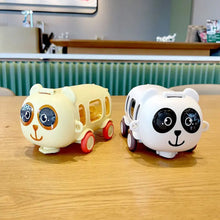 Bus Shape Water Bottle for Kids with Strap (500 ML Approx / Mix Color / 1 Pc) the24kgal