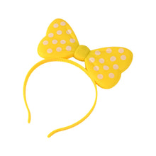 LED Glowing Bow Hairband (1 Pc) the24kgal