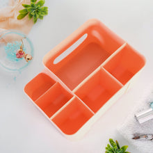 6-Compartment Desk Organizer – Multi-Function Storage for Tissue, Stationery, Remote & Mobile (Home/Office) the24kgal