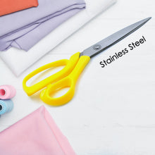 Scissors for craft work paper cutter Scissor stainless steel All Purpose Ergonomic Comfort Grip Office Scissors Craft Shears Sharp Scissors (9 Inch) the24kgal