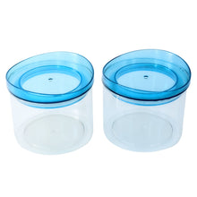 Air Tight & Unbreakable Kitchen Jar Set Food Storage Containers for Dry Fruits, Spices, Snacks, Pulses (2 Pcs Set) the24kgal