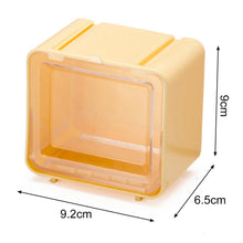 Durable Transparent Tape Storage Box – Plastic Office Organizer the24kgal