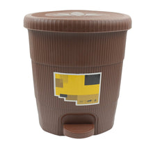 Homeware Dustbin Clean Mini Small Size Plastic Pedal Dustbin Used For Kitchen, Office, Car (1 PC) the24kgal