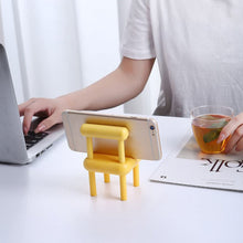 Mini Chair Mobile Phone Holder – Portable & Stylish Stand for All Smartphones, Ideal for Desk & Office Use (1 Pc) the24kgal