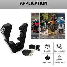 Motorcycle Grip Lock Universal Motorcycle Handlebar Throttle Grip Security Lock the24kgal