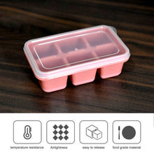 6-Cavity Silicone Ice Tray – Ideal for Kitchen & Home Use the24kgal