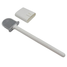 Portable Silicone Toilet Brush – Wall-Mounted, Anti-Drip Cleaner with Non-Slip Handle the24kgal