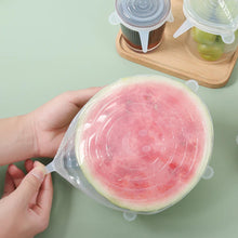 Silicone Stretch Lids, Microwave & Freezer Safe Food Covers (6 Pcs Set /95 Gm ) the24kgal