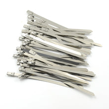 Stainless Steel Cable Ties for Solar & Home Use (100 Pc, 4.6x100mm) the24kgal