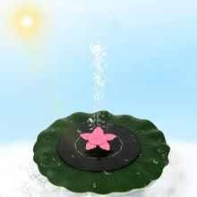 Solar-Powered Floating Fountain Pump for Ponds the24kgal