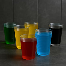 Apex Pyramid Ringo Plastic Glass – 300ml Approx | Durable, Crystal-Clear Tumbler the24kgal