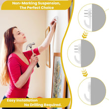 33 in 1 Picture Hangers Photos Hanging Hardware Kit (1 Set) the24kgal