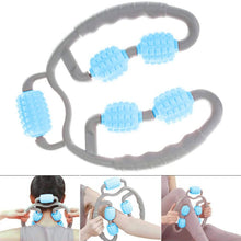 Muscle Massage Roller for Leg Soreness & Relaxation (5 Wheels, 1 Pc) the24kgal