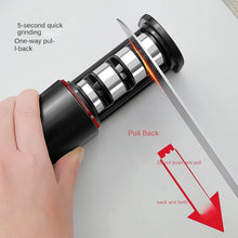 3-Stage Knife Sharpener, Knife grinder Three-sided blade for both water (1 Pc) the24kgal