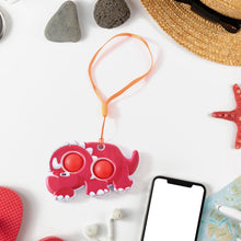 Silicone Push Pop Bubble Fidget Toy Keychain (1 Pc) the24kgal