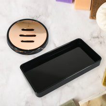 Bathroom Accessory Set Bathroom Decor Premium Quality (5 PCS) 1 X Tumbler,1 X Dispenser,1 X Toothbrush Holder, 1 X Soap Dish & 1 X Tray the24kgal