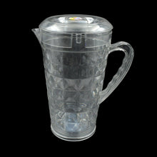 Mocktail Pet Jug  Plastic Jug With lid, Drinking Beverage Jag, Transparent Tableware  Reusable BPA Free, Plastic Water jug for Home use, Perfect for Home, Restaurants the24kgal
