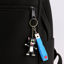 Cute Silicone 3D Key Chain with Metal Hook & Strap (Pack of 1) the24kgal