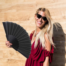 Folding Handheld Pretty Hand Fan Wedding Party Accessory Pocket Sized Fan For Wedding Gift, Party Favors, DIY Decoration, Summer Holidays (1 Pc) the24kgal