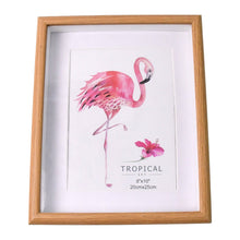 Creative Solid Wooden Photo Frame (Mix Design & Size / 1Pc) the24kgal