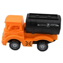 Tanker Truck Toys for Kids, friction power Vehicles Toy Truck, Plastic Truck, Friction Power Toy Trucks For Boys Girls, & Kids (1 Pc / Mix Color) the24kgal