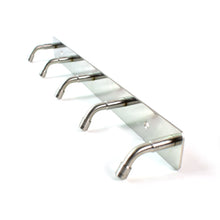 Stainless Steel Wall Mounted Coat 5 Hook Rack (26x3 / 1 Pc) the24kgal