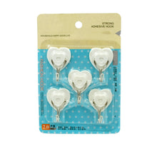Multipurpose Strong Hook Self-Adhesive hooks for wall Heavy Plastic Hook, Sticky Hook Household For Home , Decorative Hooks, Bathroom & All Type Wall Use Hook , Suitable for Bathroom, Kitchen, Office (5 Pc Set) the24kgal