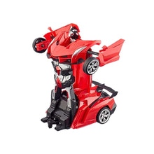 2 In 1 Automatic Robot Converted Remote Control Car With Light Scale 360°Drifting Deformation Robot Car Toy Kids Boys, Robot Convert Unique Toy For Boys (1 Pc) the24kgal