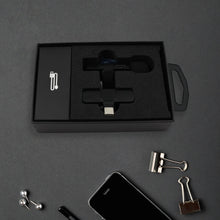 Intelligent Noise Cancelling Live Streaming Clip on Microphone for Type-C & for iPhone with Charging Mini Wireless Lapel Collar Microphone the24kgal