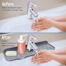 Silicone Sink Faucet Pad / Mat (1 Pc / 33x12 Cm) the24kgal