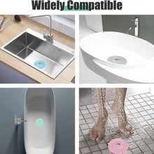 Sink Stopper Silicone Bathtub Stopper, Kitchen Sink Drain Strainer (1 Pc) the24kgal