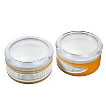 Airtight Plastic Storage Container Set (2 pieces, 550ml) the24kgal