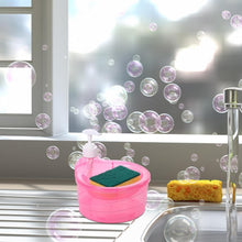 2-in-1 Double Layer Liquid Soap Dispenser with Pump & Sponge – Practical Kitchen & Hotel Sink Soap Pump Bottle (Rectangle) the24kgal