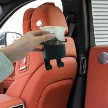 Car Headrest Backseat Organizer, 3 in 1 Automotive Cell Phone Drink cupholder Adapter with Headrest Hooks for Kids and Adults, Multifunctional Storage for Car Travel Accessories the24kgal