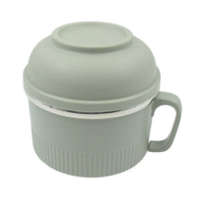 Vacuum Food Flask, Insulation Large Capacity Double Layer Structure Non Slip Labor Saving and Safe Stainless Steel Inner Tank Lunch Box/  Noodle Bowl for Camping Picnic for School Office Outdoor (1 Pc) the24kgal