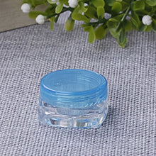 Plastic Empty Round Makeup Jar Pot Travel Cream Powder Cosmetic Container (1 Pc) the24kgal