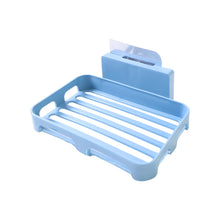 Bathroom & Kitchen Soap Holder: Self-Adhesive ,Sabudani (Plastic Box) the24kgal