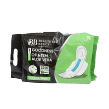 Sanitary Pads for Women With Goodness of Neem & Aloe Vera | Ultra Thin | Leakage Protection | PH Balance | With Antibacterial Anion Chip | 5X More Absorbance (320 mm / 36 Pads) the24kgal