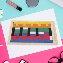 Wooden Blocks Puzzle Children's Educational Toys the24kgal