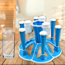 Miracle Plastic Glass Stand for Kitchen & Dining (6-Glass, Spices, Moq - 2 Pc) the24kgal