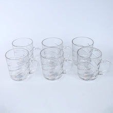 Glass Coffe & Tea Cup / Mug Enjoy Your Drink in Style, Water glass (6 pcs Set / 220 ML) the24kgal