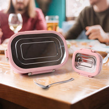 Qunic Stainless Steel Snack Lunch Box (With Small Box) the24kgal